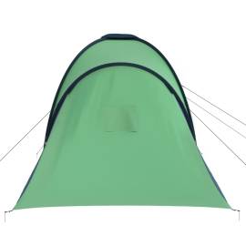 Cort camping, 6 persoane, albastru și verde, 7 image