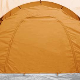 Cort camping, 6 persoane, gri și portocaliu, 3 image