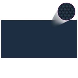 Folie solară plutitoare piscină, negru/albastru, 1000x500 cm pe, 3 image