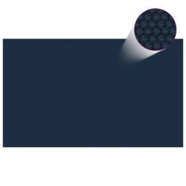 Folie solară plutitoare piscină, negru/albastru,1000x600 cm,pe, 3 image