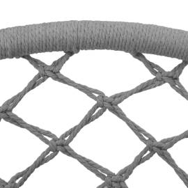 Scaun balansoar hamac, gri, 80 cm, 5 image