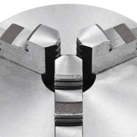 Mandrină de strung cu 3 fălci, oțel, 125 mm, 5 image
