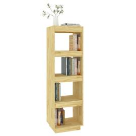 Bibliotecă/separator cameră, 40x35x135 cm, lemn masiv de pin, 4 image
