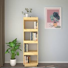 Bibliotecă/separator cameră, 40x35x135 cm, lemn masiv de pin, 3 image