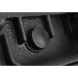 Valiză din plastic dur, 35l,negru, 4 image