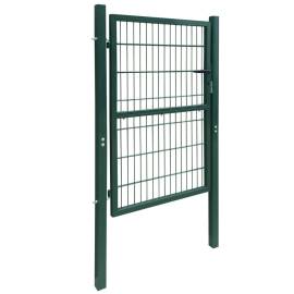 Poartă pentru gard 2d (simplă), verde, 106x170 cm, 2 image