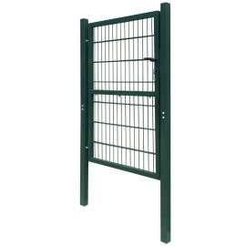 Poartă pentru gard 2d (simplă), verde, 106x230 cm, 3 image