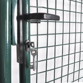 Poartă gard simplă din oțel acoperit cu pulbere, 4 image