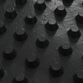 Membrană de drenaj cu crampoane 2 buc, 0,5x20 m, hdpe, 400 g/m², 2 image