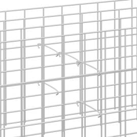 Cârlige pentru gabioane, 100 buc., oțel galvanizat, 10 cm, 3 image