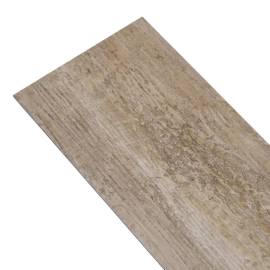 Plăci de pardoseală, lemn decolorat, 5,26 m², pvc, 2 mm, 7 image