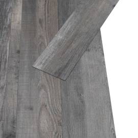 Plăci de pardoseală, lemn industrial, 5,26 m², pvc, 2 mm, 6 image