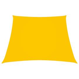 Parasolar, galben, 3/4x2 m, țesătură oxford, trapez