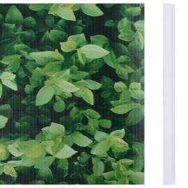 Panou de intimitate grădină, verde, 35 x 0,19 m, pvc, 4 image