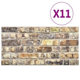 Panouri de perete 3d, model cărămidă, multicolor, 11 buc., eps, 2 image