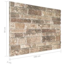 Panouri de perete 3d, model cărămidă, multicolor, 10 buc., eps, 7 image