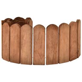 Role de bordură, 2 buc., 120 cm, lemn de pin tratat, 3 image