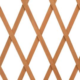 Gard cu zăbrele de grădină, portocaliu, 180x100 cm, lemn brad, 6 image
