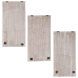Panouri de perete sculptate manual, 3 buc., 40x60x1,5 cm, mdf, 6 image