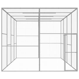 Cușcă pentru pisici, 6 x 3 x 2,5 m, oțel galvanizat, 2 image