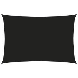 Parasolar, negru, 2x4 m, țesătură oxford, dreptunghiular