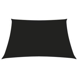 Parasolar, negru, 3,6x3,6 m, țesătură oxford, pătrat, 3 image
