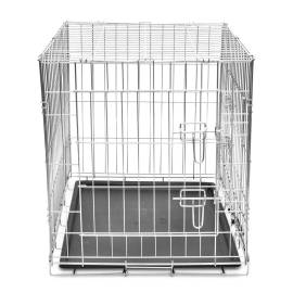 Cușcă pentru câini pliabilă, metal, l, 3 image