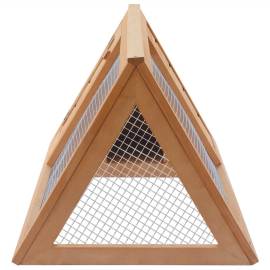 Cușcă pentru iepuri și alte animale, lemn, 4 image