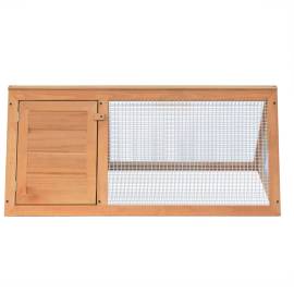 Cușcă pentru iepuri și alte animale, lemn, 3 image