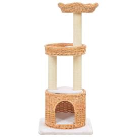 Ansamblu pentru pisici cu stâlp funie sisal, lemn de salcie, 2 image
