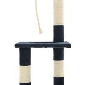 Ansamblu pisici, stâlpi din funie sisal, 109 cm bleumarin, 5 image