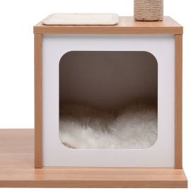 Ansamblu pentru pisici, covoraș din funie de sisal, 104 cm, 9 image