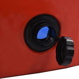 Piscină pentru câini pliabilă, roșu, 120 x 30 cm, pvc, 8 image