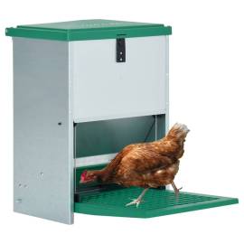 Dozator automat de hrană pentru păsări de curte cu banda 12 kg, 2 image