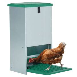 Dozator automat de hrană pentru păsări de curte cu banda 20 kg, 2 image