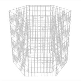 Strat înălțat gabion hexagonal, 100 x 90 x 100 cm, 2 image