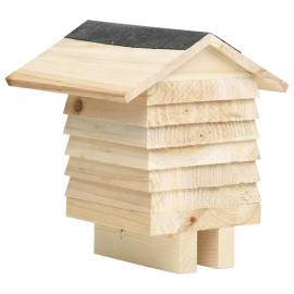 Casă de albine, 22x20x20 cm, lemn masiv de brad, 5 image