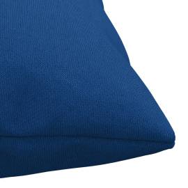 Perne decorative, 4 buc., albastru, 50x50 cm, material textil, 5 image