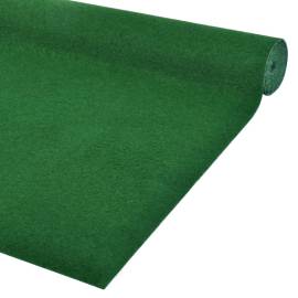 Gazon artificial cu crampoane, verde, 5 x 1 m, pp, 4 image