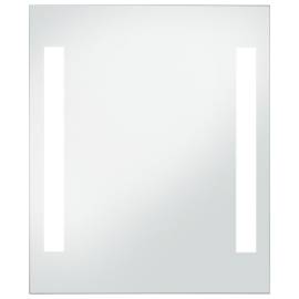 Oglindă cu led de perete de baie, 50 x 60 cm, 2 image