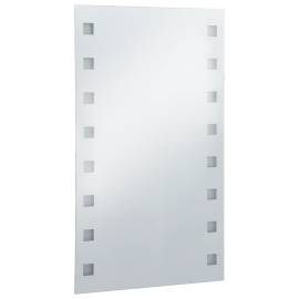 Oglindă cu led de perete de baie, 60 x 100 cm, 3 image