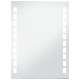 Oglindă cu led de perete de baie, 60 x 80 cm, 2 image