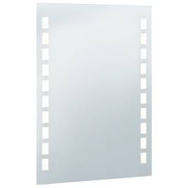 Oglindă cu led de perete de baie, 60 x 80 cm, 4 image