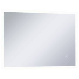 Oglindă cu led de perete de baie cu senzor tactil, 100 x 60 cm, 4 image