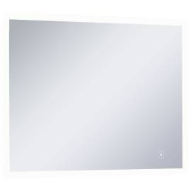 Oglindă cu led de perete de baie cu senzor tactil, 80 x 60 cm, 4 image