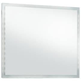 Oglindă cu led de perete pentru baie, 60 x 50 cm, 4 image
