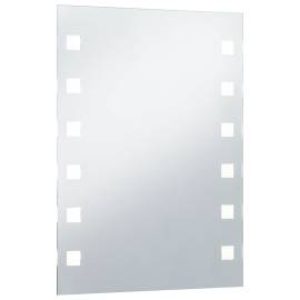 Oglindă cu led de perete pentru baie, 60 x 80 cm, 4 image