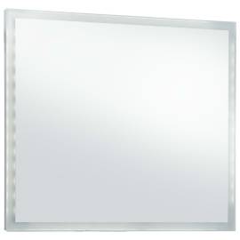 Oglindă cu led de perete pentru baie, 80 x 60 cm, 4 image