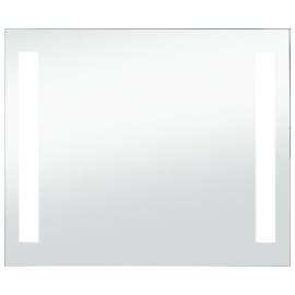 Oglindă de perete de baie cu led, 60 x 50 cm, 2 image