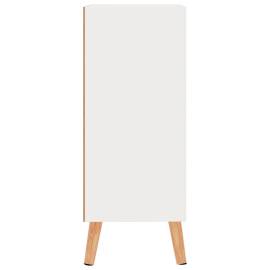 Servantă, alb extralucios, 60x30x72 cm, pal, 5 image